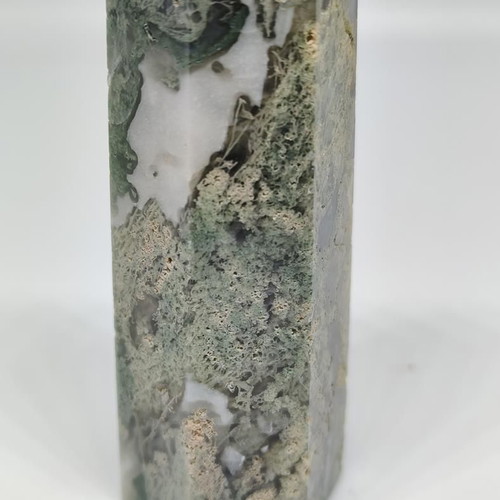 Dendritic Agate Obelisk like new with multilevel colors