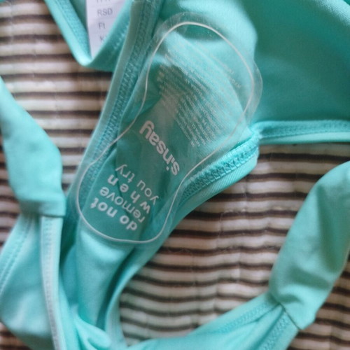 Sinsay bikini bottom, turquoise, size S