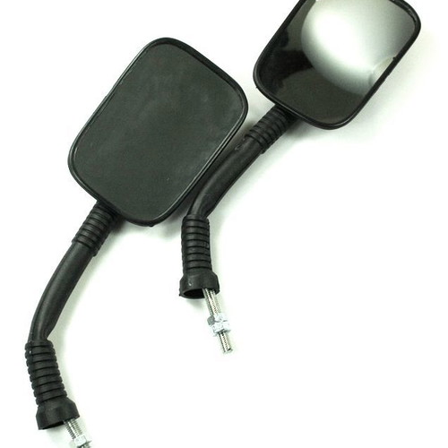 Motorcycle mirrors new with M8x1.25 thread, black ABS