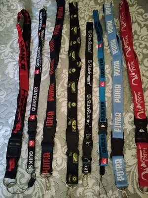 8 ''Collectible'' and ''Rare'' Key Holders (Neck Cords) / NEW