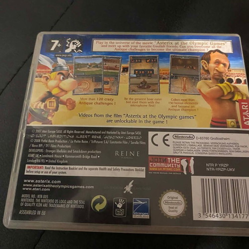 Asterix aux Jeux Olympiques Nintendo DS used without manual