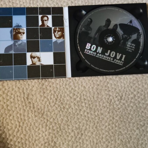 Bon Jovi Studio Archives 2002 CD like new, rock