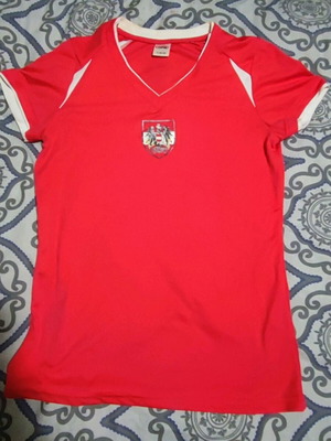 Austria national team sports shirt used, size S
