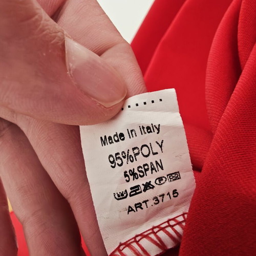 Red summer dress medium, new, unworn