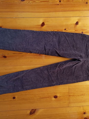 Versace velvet pants brown like new, size S