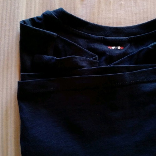Napapijri women's blue cotton t-shirt XL like new