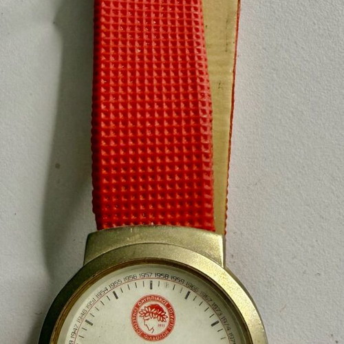 Olympiacos watch used, 2002 collectible edition