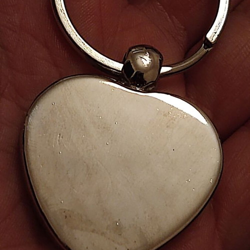 Keychain watch new, silver