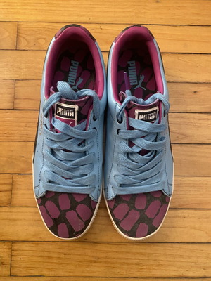 Puma Retro sneakers vintage edition, blue and purple, size 43