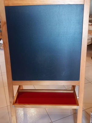 Ikea MÅLA Easel like new with wooden frame and double-sided board