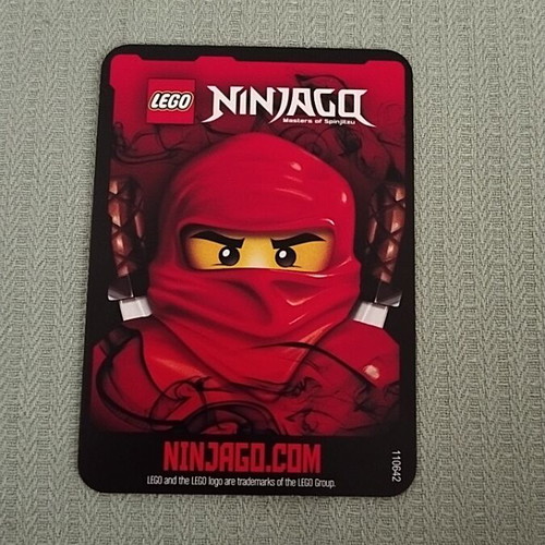 Lego Ninjago Crown Of Fire card like new, authentic
