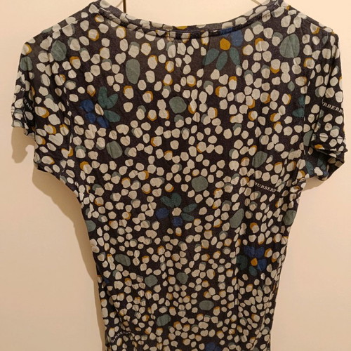 Burberry T-shirt used, multicolor, size XS