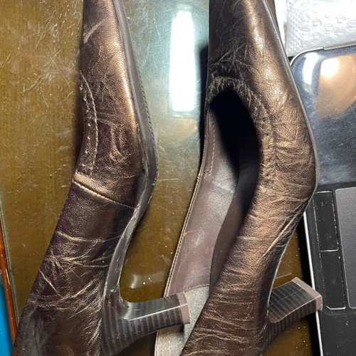 Elite women's shoes used, brown, size 37
