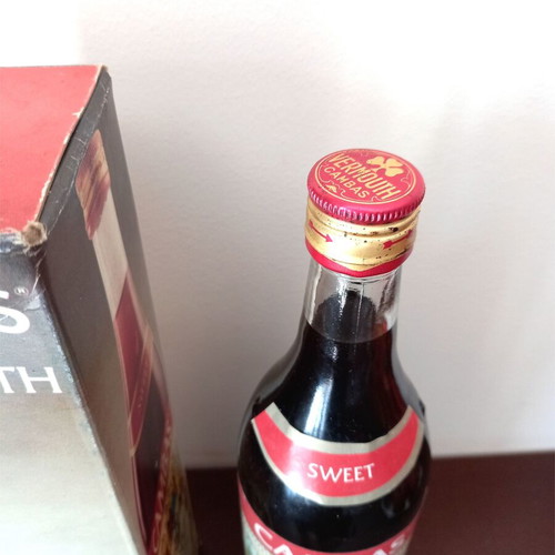 Cambas Vermouth collectible, 1l, 16%, like new, 1970s - 1980s with original box