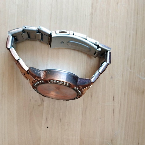Women's watch used, pink, needs new battery