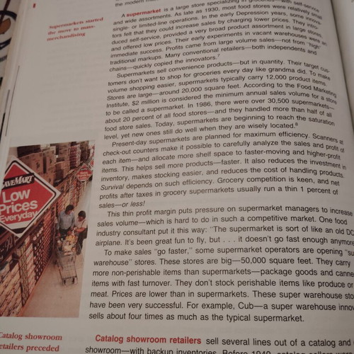 Basic Marketing book by McCarthy and Perrreault, new edition
