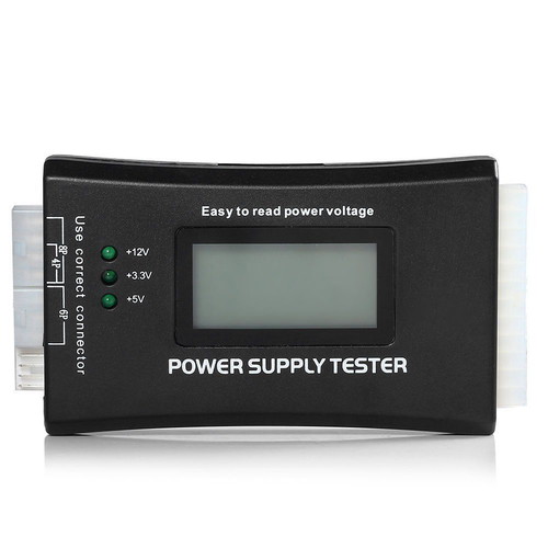 Digital PC Power Supply Tester like new with LCD screen