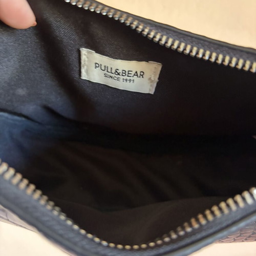 Pull&Bear shoulder bag used, black