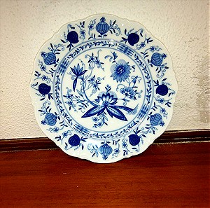 ΣΕΡΒΙΤΣΙΟ Mitterteich Bavaria Porcelain  Onion Motif Real Cobalt