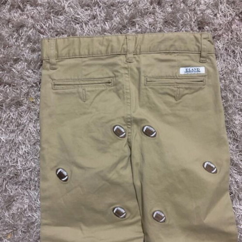 E Land pants new, size 4 years, beige, 104 cm