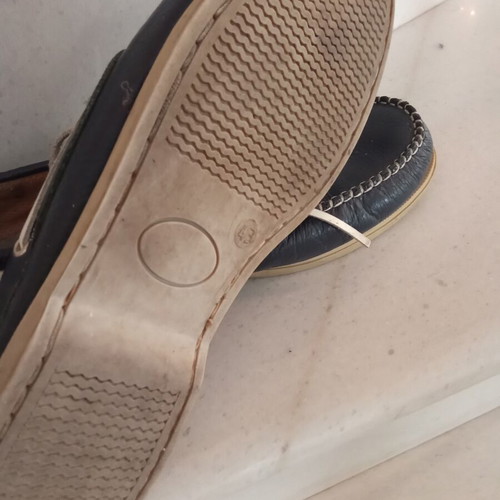 Leather sailing shoes