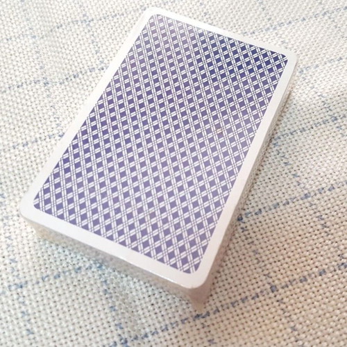 PIATNIK Old sealed playing cards, blue color