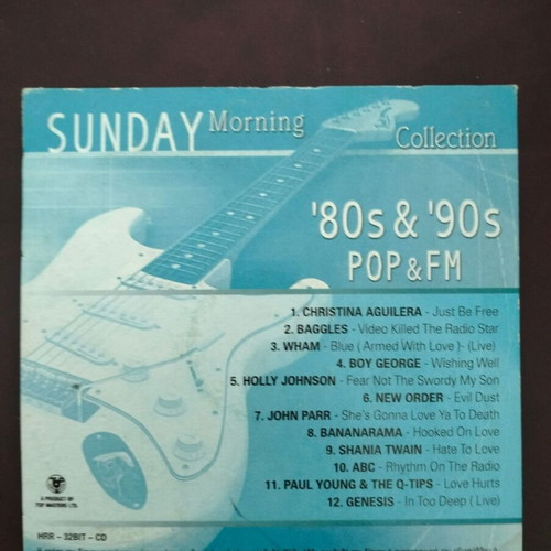 Sunday Morning Collection CD like new, '80s & '90s Pop & FM