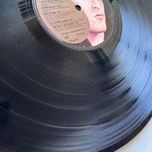 Billy Idol Whiplash Smile LP used, 1st US 1986 pop
