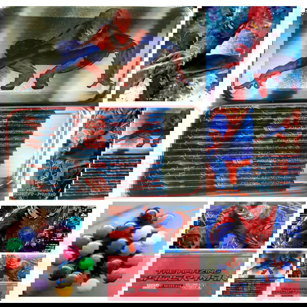 Κασετίνα Spider Man + 18 χρωματιστά μολύβια Disney/Marvel