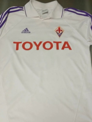 ACF Fiorentina 2004/05 Away Adidas Toyota vintage football jersey