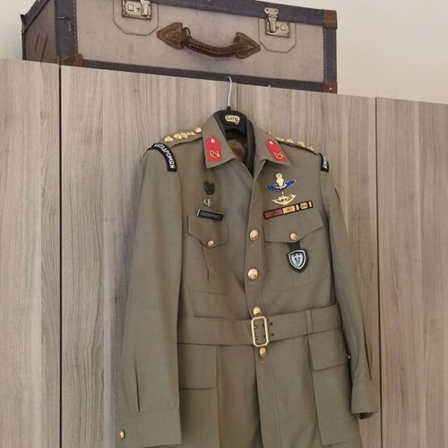 Summer Service Tunic 8G Africana Colonel Greek Army Special Forces like new