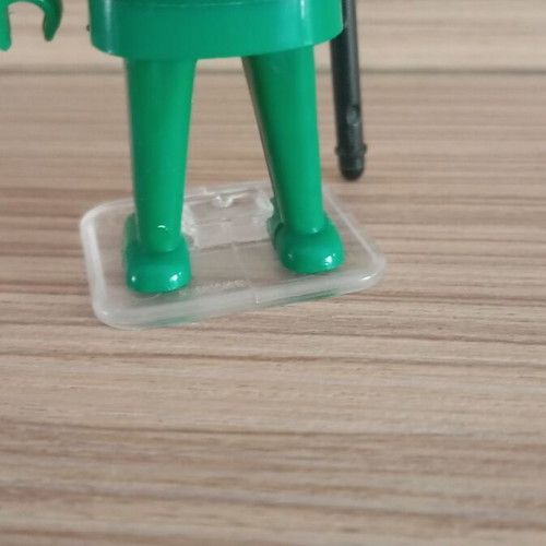 Playmobil Panathinaikos Football Fan Figure like new with flag and cap