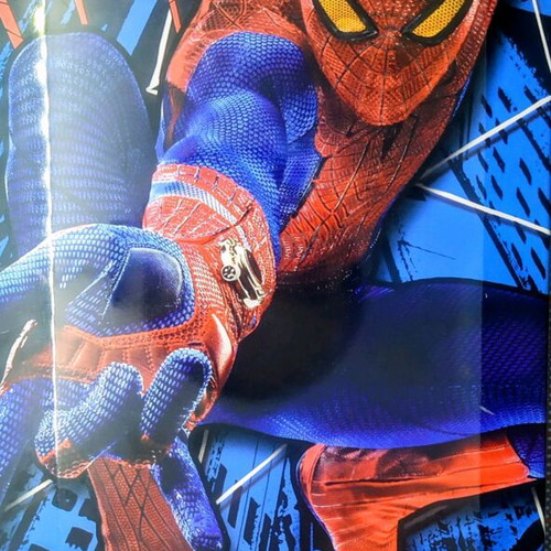 Spider Man pencil case with 18 colored Disney/Marvel pencils new