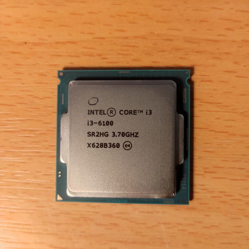 Intel Core i3-6100 processor like new, Skylake 6th gen