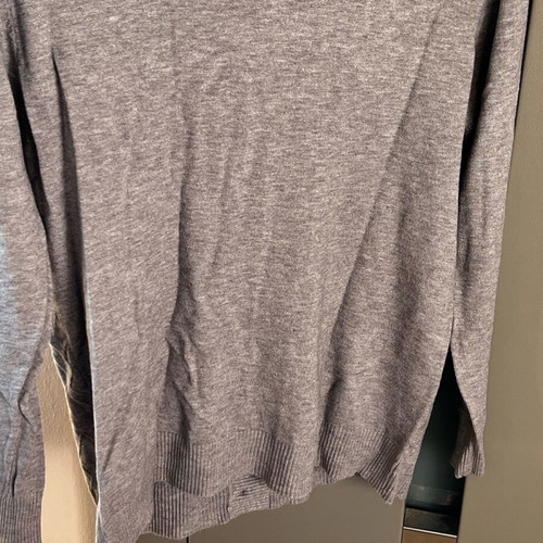 Gray women's cardigan sweater new with buttons and pockets