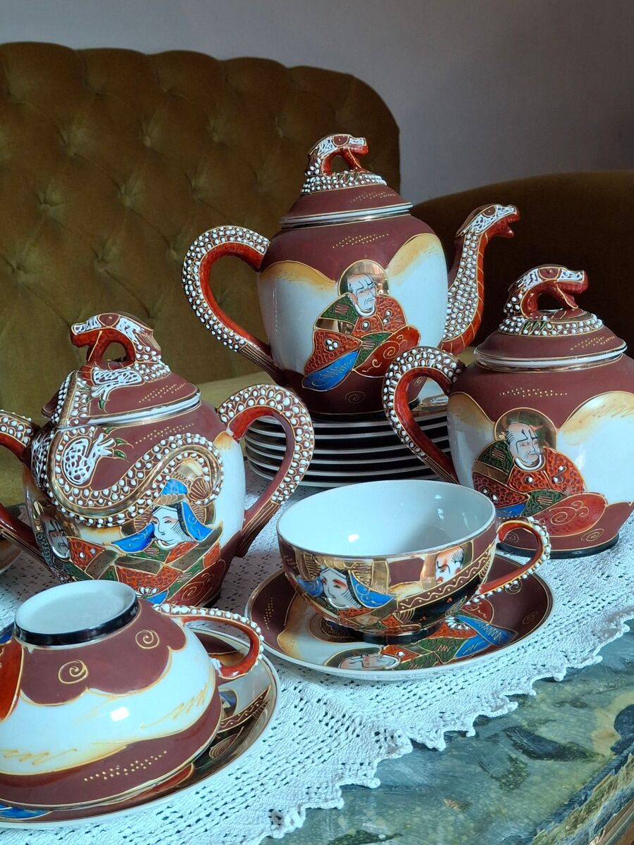 Vintage tea set 21 pieces made in Japan… - € 90,00 - Vendora.cy
