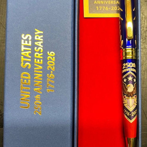 Anniversary pen for 250 years USA new