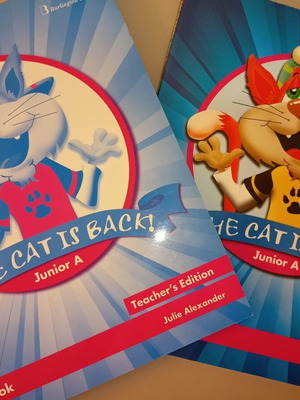 The Cat Is Back Junior A Teacher's Books set like new