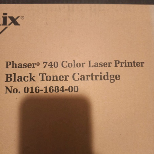 Tektronix Phaser 740 Black Toner Cartridge new