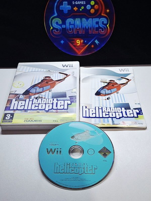 Radio Helicopter Nintendo Wii game used
