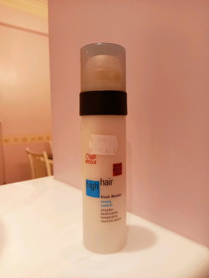 Wella High Hair Sleek Wonder 100ml μεταχειρισμένο προϊόν styling