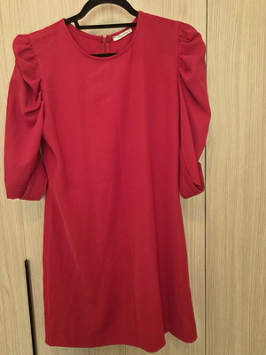 Regalinas red women's dress like new, size M/L, 100% polyester