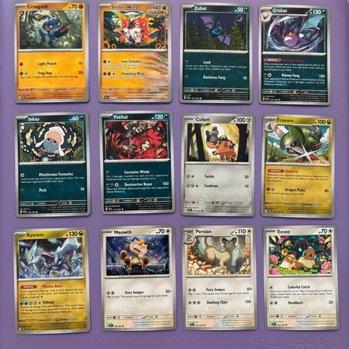 Pokémon Shrouded Fable card lot new, 31 common, 9 reverse holo, 3 holo