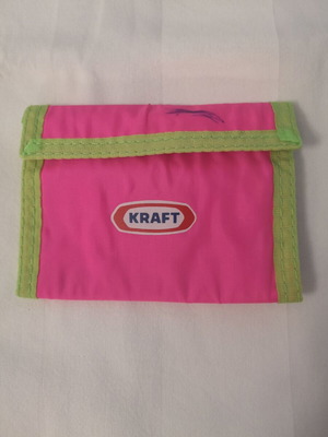 Vintage promotional wallet KRAFT used