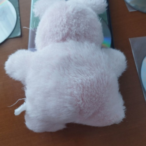 Vintage children's DVD set of 4 movies with plush bunny gift