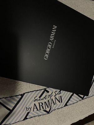 Armani beach towel new with its box