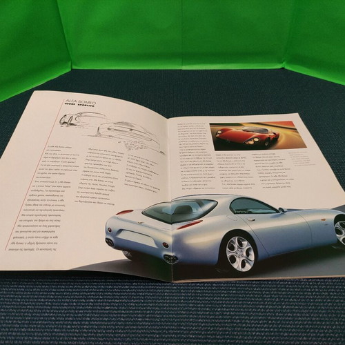 Alfa Romeo GT V official illustrated brochure like new