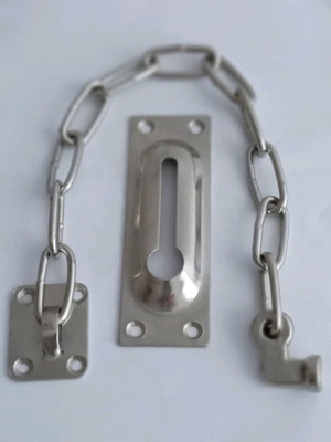 Door Chain Locking Mechanism like new