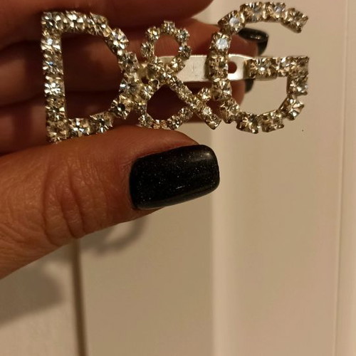 Dolce & Gabbana pin silver new