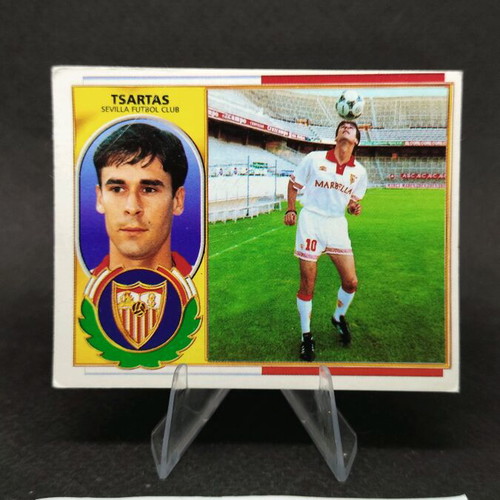 Vasilis Tsartas Sevilla 1996-97 sticker used, vintage